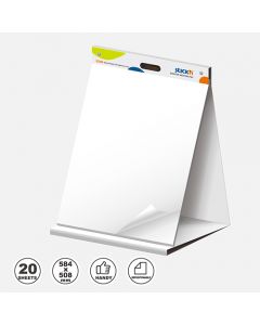 Flipchart pad autoadeziv extra-sticky,  584 x 508mm, 20 coli/set, Stick"n