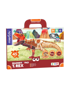 Joc magnetic educativ - Tyrannosaurus Rex