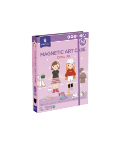 Joc puzzle magnetic de arta si asociere - Imbracaminte