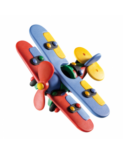 Jucarie de construit mic-o-mic 3D Biplanor 089.005, 14.3 cm 089.005