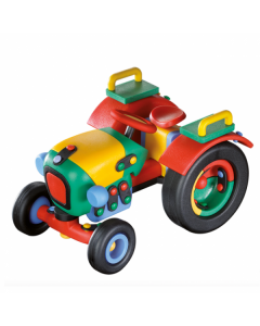 Jucarie de construit mic-o-mic 3D Tractor 089.071, 16.5 cm 089.071
