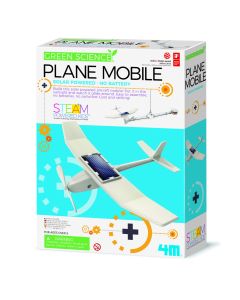 Kit constructie Avion Mobil, Stiinta Verde - Green Science
