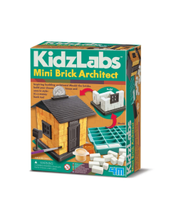 Kit creativ ,   Construieste cu mini caramizi KidzLabs