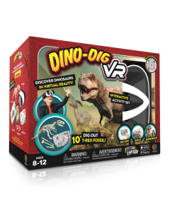 Kit STEM interactiv VR - Descopera Dinozaurii in Realitate Virtuala