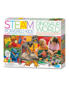 Kit stiintific - Lumea Dinozaurilor, STEAM Kids