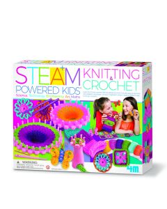 Kit stiintific - Tricotat si Crosetat, STEAM Kids