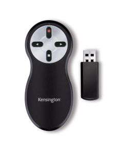 Presenter Kensington, conexiune wireless, laser rosu, 20 m, negru