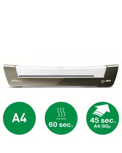 Laminator LEITZ iLAM Office, A4, kit folii laminare inclus, alb