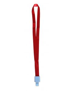 Lanyard textil, 15mm latime,sliding clip, KEJEA - rosu