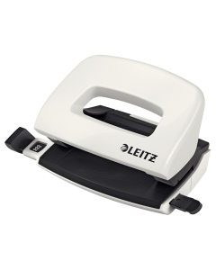 Perforator metalic LEITZ WOW 5060 MINI NeXXt Series, 10 coli, alb