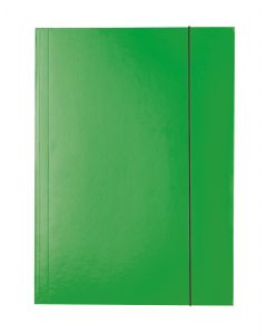 Mapa cu elastic ESSELTE Economy, carton, A4, verde