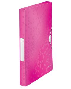 Mapa Jumbo LEITZ WOW, PP, A4, 250 coli, roz