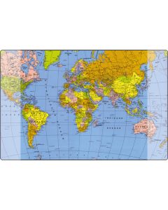 Mapa birou 38 x 58 cm, KANGARO - harta lumii