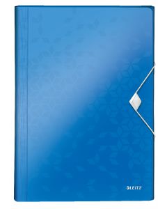 Mapa tip proiect LEITZ WOW, PP, A4, 250 coli, albastru