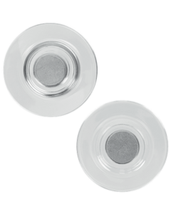 Magneti pentru table NOBO din sticla, diametru 32 mm, sustin 6 coli, 10 buc/set, transparent