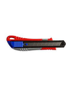 Cutter basic Optima, lama 18mm SK5, sina metalica, aluminiu cu ABS