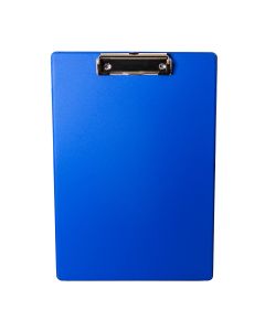 Clipboard simplu A4, plastifiat PP, Optima - albastru