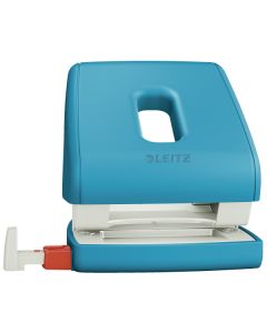 Perforator plastic LEITZ Cosy 5004, 30 coli, albastru celest