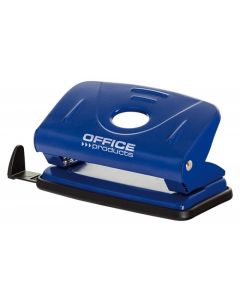 Perforator metalic, 12 coli, Office Products - albastru