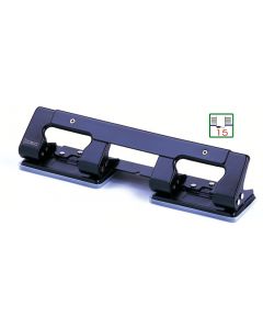 Perforator metalic 4 gauri, 15 coli, Turikan DP-1240 - negru