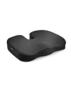 Pernuta ergonomica Kensington, pentru scaun, spuma cu memorie, gel pentru racire, husa lavabila, neg