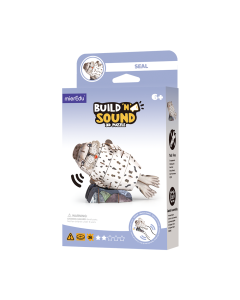 Puzzle 3D cu sunete - Foca, Build  n  Sound