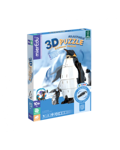 Puzzle 3D reglabil - Pinguin Imperial (deluxe)