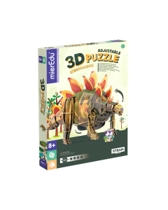 Puzzle 3D reglabil - STEGOSAURUS (deluxe)