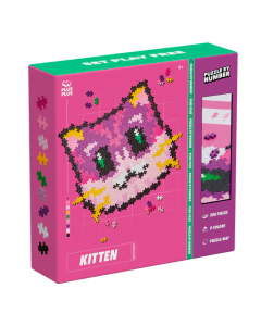 Puzzle pe numere Plus-Plus, 500 piese, Pisicuta