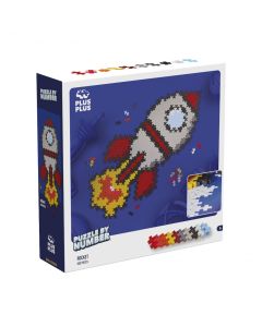 Puzzle pe numere Plus-Plus, 500 piese, Racheta