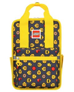Rucsac Casual LEGO Tribini Fun Small - design Heads and Cup - galben