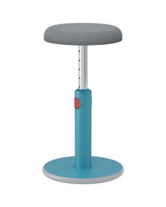 Scaun ergonomic LEITZ Cosy, pozitie sezut/ in picioare, albastru celest
