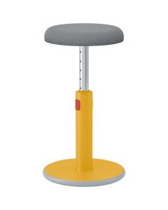 Scaun ergonomic LEITZ Cosy, pozitie sezut/ in picioare, galben chihlimbar