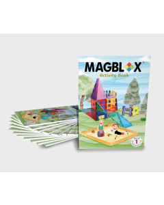 Carte cu activitati pentru seturile magnetice de constructie