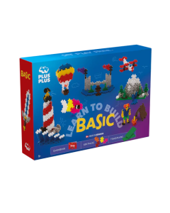 Set constructie Plus-Plus, 600 piese, Invata sa construiesti