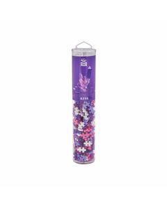 Set constructie Plus-Plus, tub 240 piese, Glitter Mix, culori cu sclipici