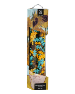 Set constructie Plus-Plus, tub creare tablou, Inspirat de Van Gogh