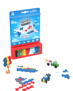 Set de Activitati Plus-Plus, 125 piese, Mijloace de transport