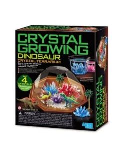 Set experimente de crescut Cristale, terariu cu Dinozauri