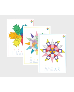Set carduri Mandala pentru seturile magnetice de constructie