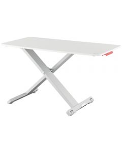 Statie de lucru ergonomica LEITZ Cosy, pozitie sezut/ in picioare, gri deschis