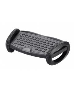 Suport pentru picioare, ergonomic, ajustabil (x1), 417x225x135mm, Q-Connect - negru