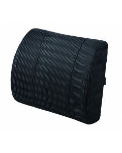 Suport lombar, ergonomic, pentru scaun, spuma cu memorie, 34 x 30 x 11 cm , Q-Connect - negru