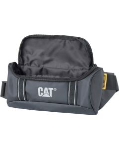 Borseta CATERPILLAR Tarp Power - Redwood, material impermeabil, curea reglabila - negru