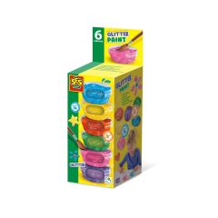 Jucarii, Set acuarele pasta glitter (6 x 45ml) - autograf.ro