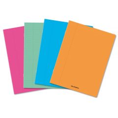 Raspundel Istetel, Caiet A5, 36 file - 80g/mp, liniat stanga, coperta PP transparent color, AURORA - dictando - autograf.ro