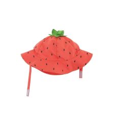 Zoocchini, Palarie de soare Zoocchini, UPF50 +, Marime M, 6-12 Luni - Strawberry - autograf.ro