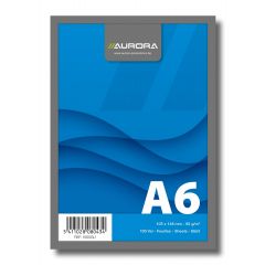 Blocnotes Aurora, Blocnotes capsat, A6, 100 file - 60g/mp, microperforatii, AURORA Office - velin - autograf.ro
