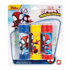 Jucarii de exterior mierEdu AS Kinderkraft, SET PENTRU BALOANE DE SAPUN SPIDEY AND HIS AMAZING FRIENDS - autograf.ro