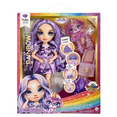 Papusi si bebelusi de jucarie Trefl MGA, RAINBOW HIGH PAPUSA VIOLET WILLOW - autograf.ro